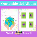 Álbum de Láminas Feliz Cumpleaños Personalizado con 18 Fotos - Fauna Regalos que emocionan