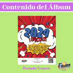 Álbum de Láminas Nuestro 2024 Personalizado con 18 Fotos - Fauna Regalos que emocionan