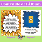 Álbum de Láminas Nuestro 2024 Personalizado con 18 Fotos - Fauna Regalos que emocionan