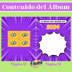 Álbum de Láminas Nuestro 2024 Personalizado con 18 Fotos - Fauna Regalos que emocionan
