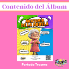 Álbum de Láminas Súper Abuela Personalizado con 18 Fotos - Fauna Regalos que emocionan