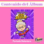 Álbum de Láminas Súper Abuela Personalizado con 18 Fotos - Fauna Regalos que emocionan