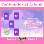 Álbum de Láminas Súper Abuela Personalizado con 18 Fotos - Fauna Regalos que emocionan
