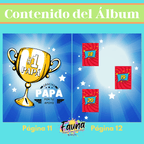Álbum de Láminas para Papá Personalizado con 18 Fotos - Fauna Regalos que emocionan