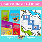 Álbum de Láminas de Súper Pareja Personalizado con 18 Fotos - Fauna Regalos que emocionan