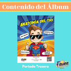 Álbum de Láminas de Súper Tío Personalizado con 18 Fotos - Fauna Regalos que emocionan