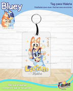 Bluey 🐾 - Etiquetas Escolares Premium Personalizadas