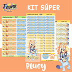 Bluey 🐾 - Etiquetas Escolares Premium Personalizadas