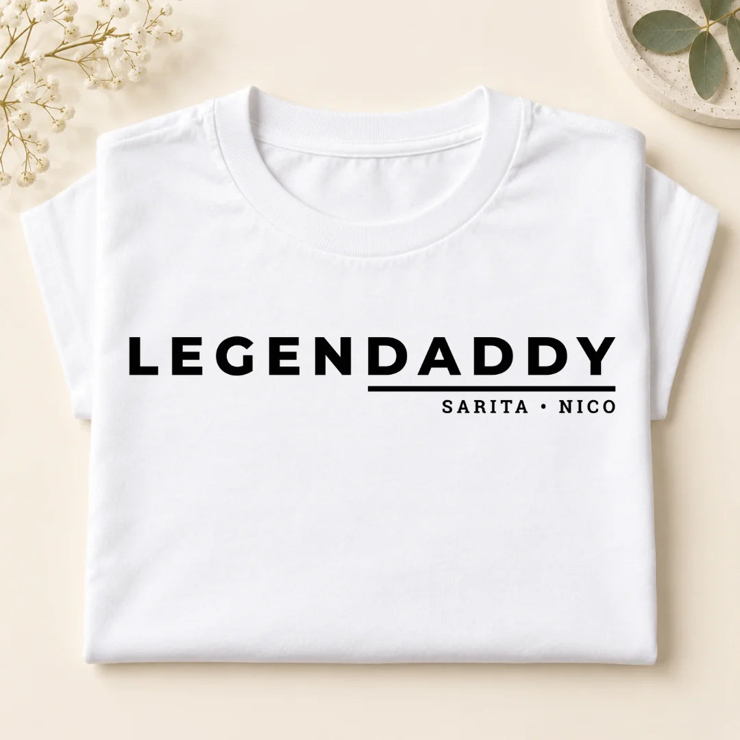 Legendaddy – Camiseta Personalizada para Papá