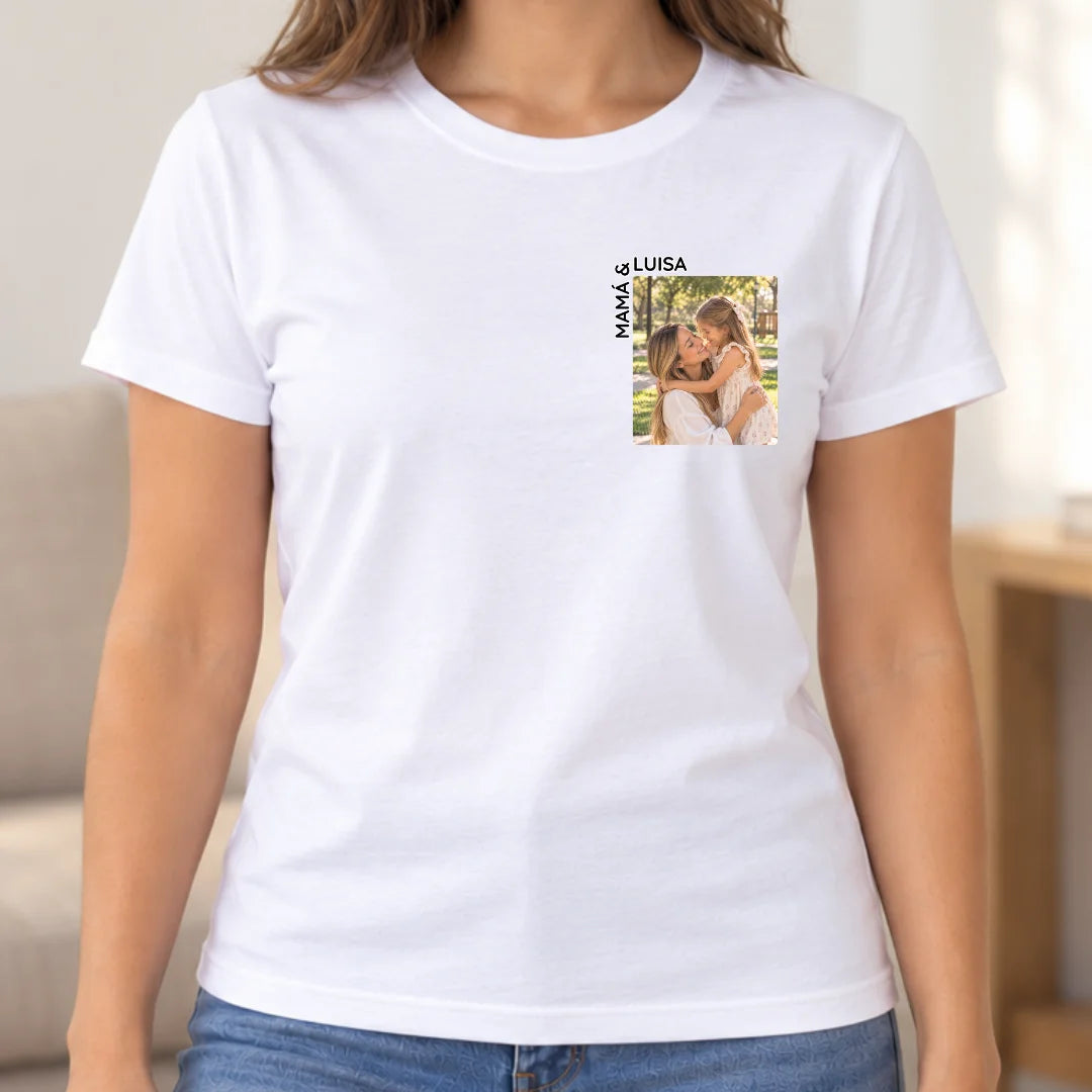 Mamá – Camiseta Personalizada con Foto