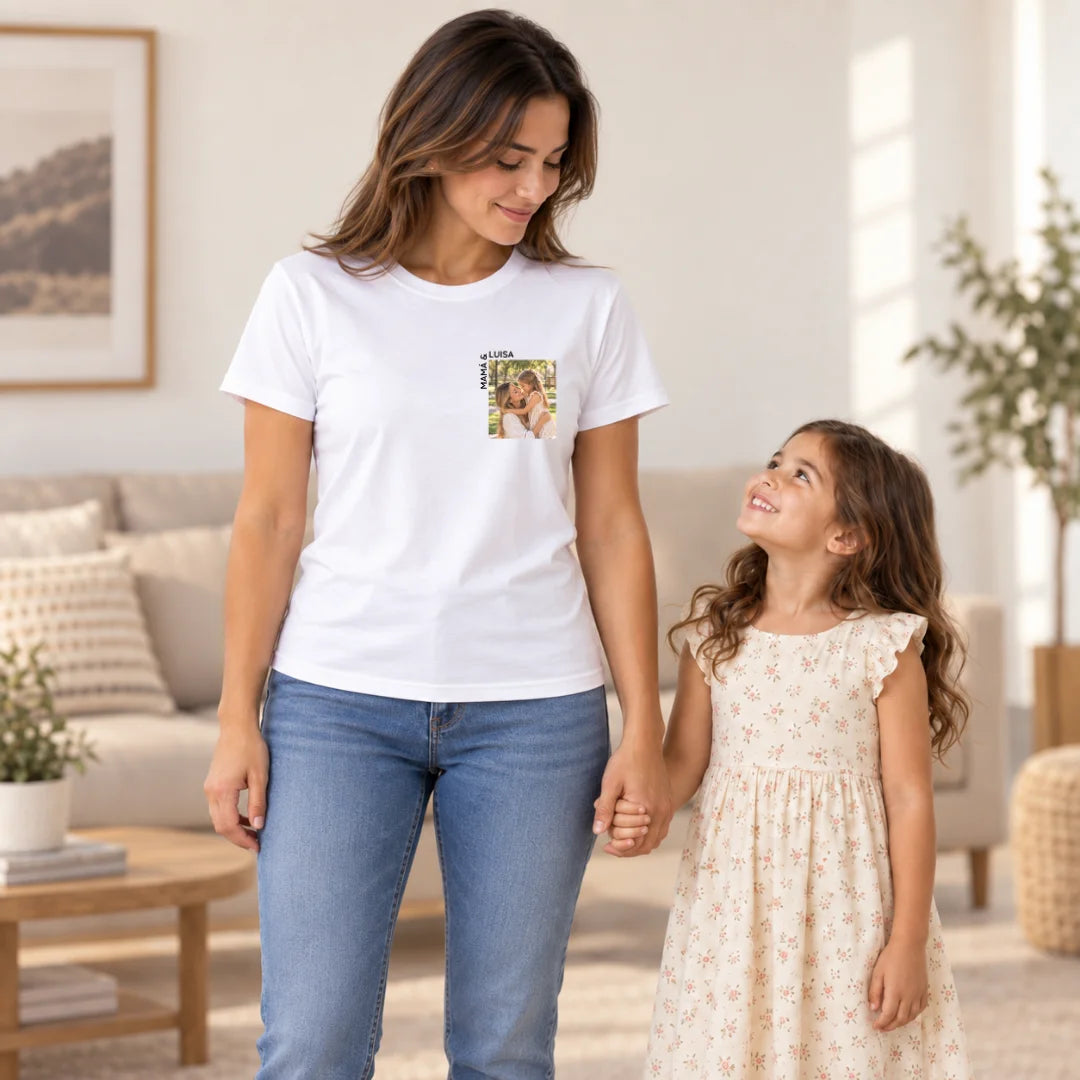 Mamá – Camiseta Personalizada con Foto