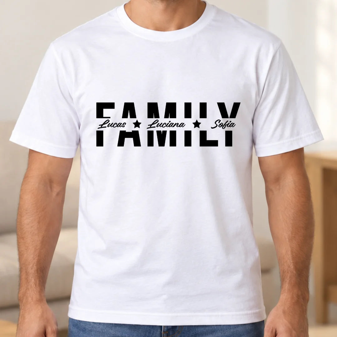 Amor Entre Líneas – Camiseta Personalizada con Nombres