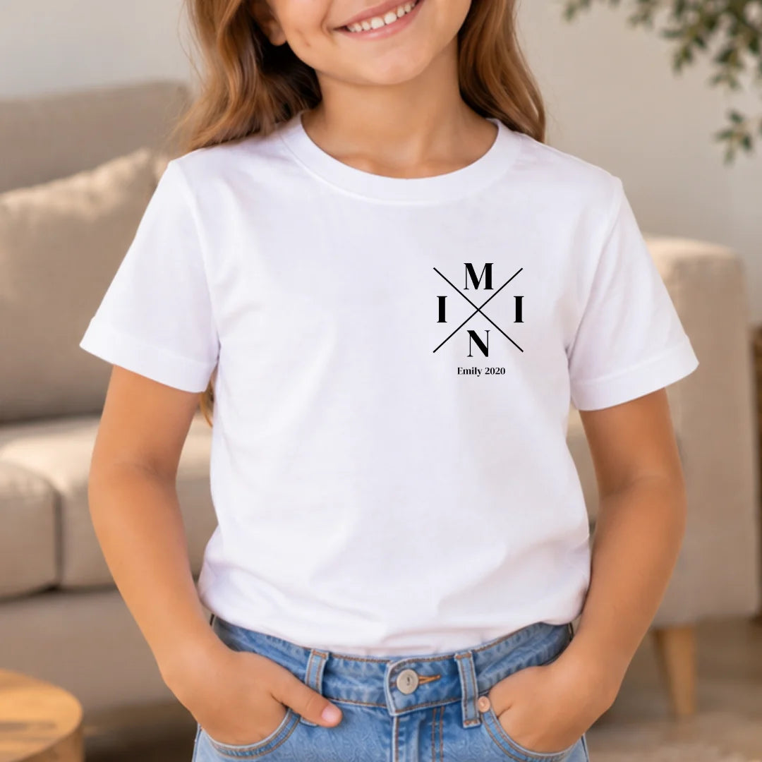 Nuestra Historia – Camiseta Personalizada con Nombres y Fechas
