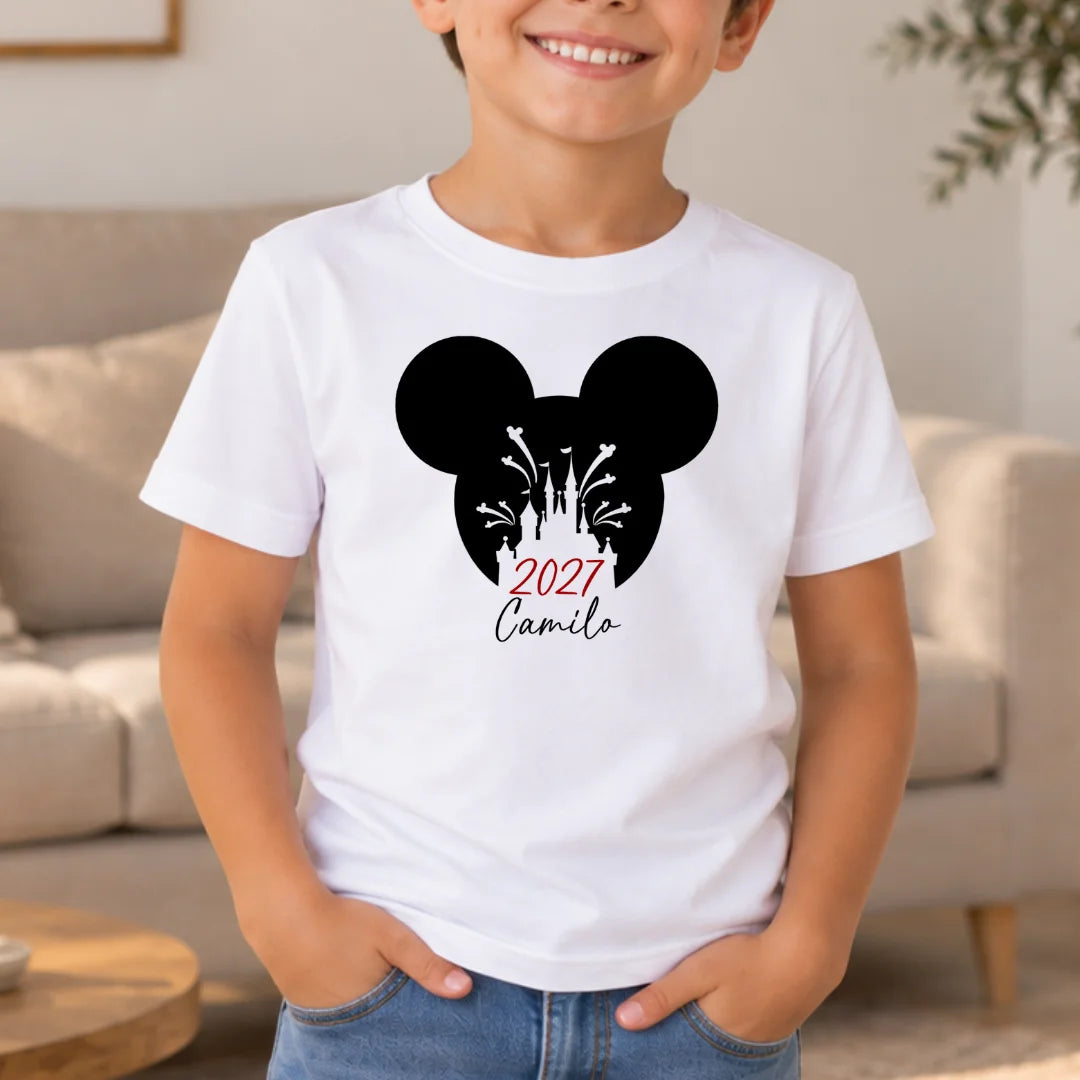 Vacaciones Mágicas – Camiseta Personalizada con Año