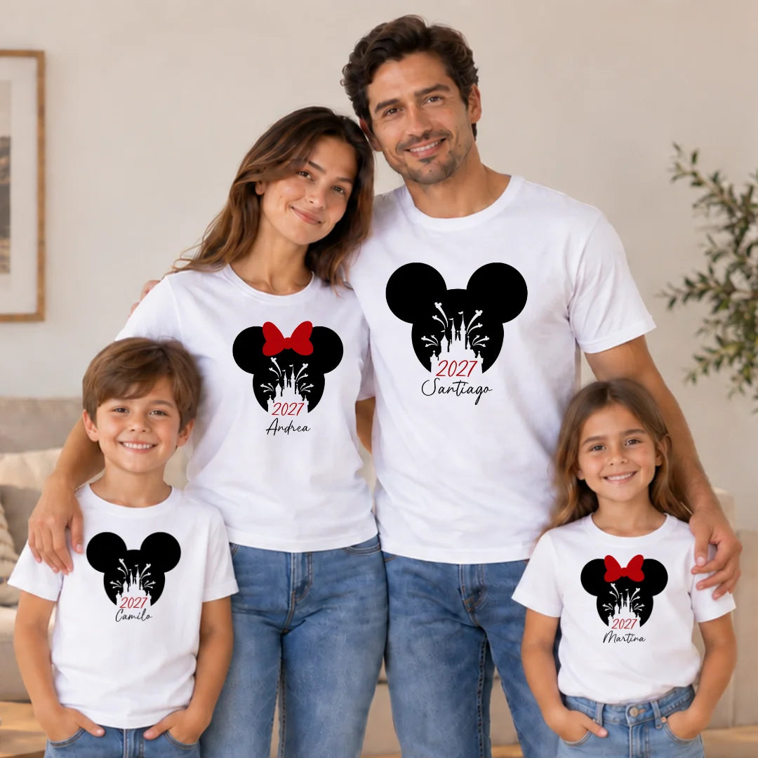 Vacaciones Mágicas – Camiseta Personalizada con Año