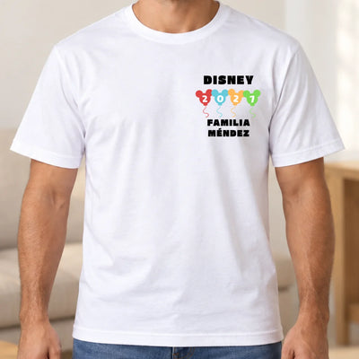 La Magia de Nuestro Viaje – Camiseta Personalizada con Año y Apellido