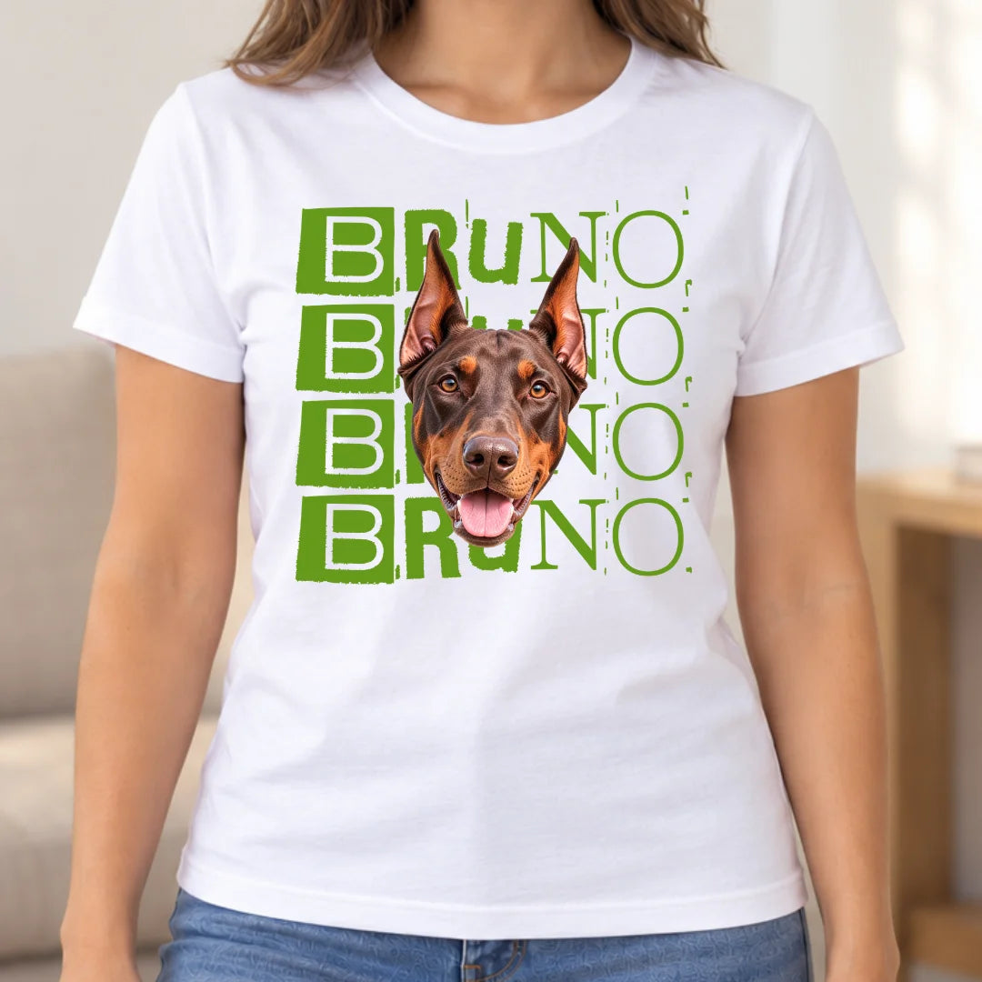 Mi Mascota, Mi Orgullo – Camiseta Personalizada con Foto y Nombre