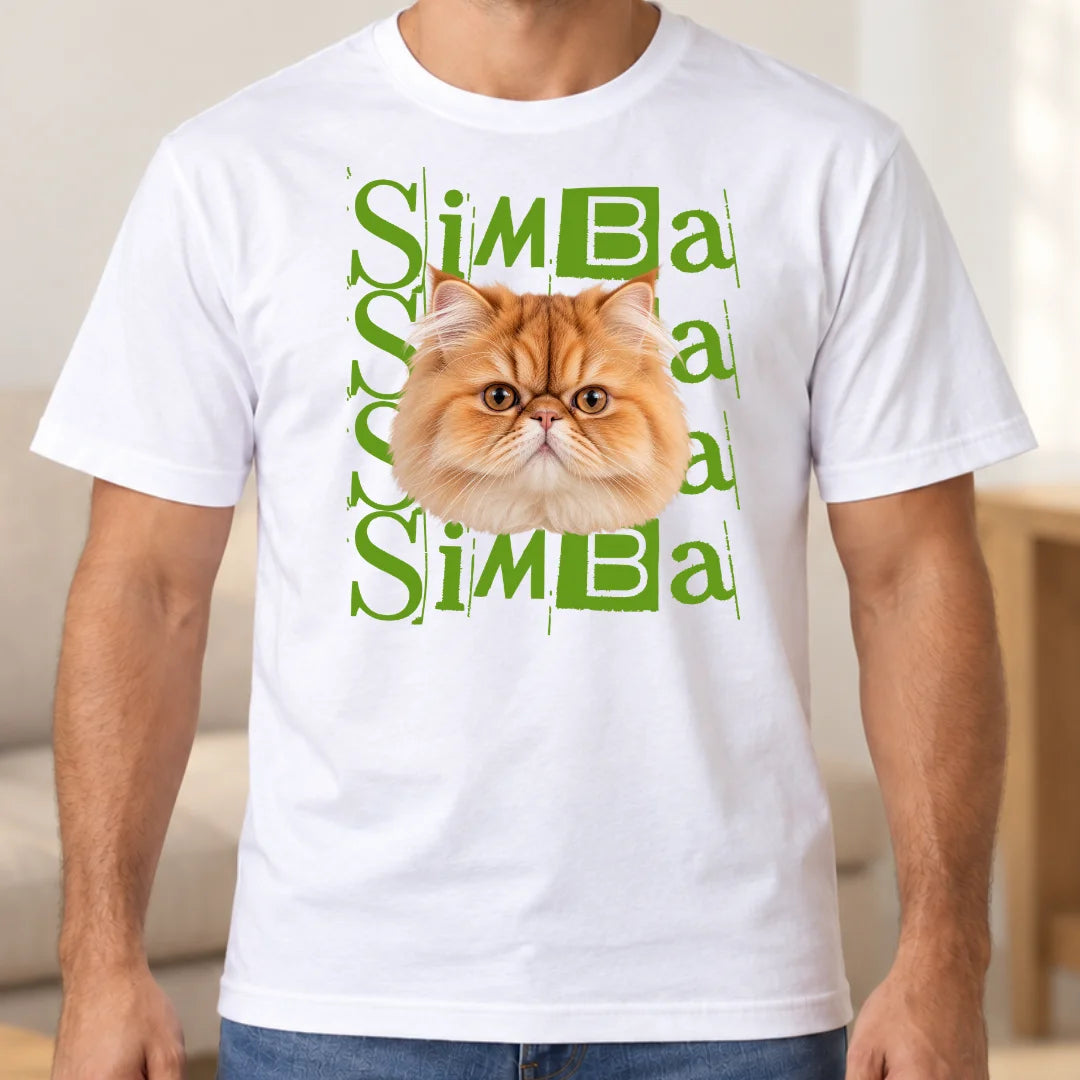 Mi Mascota, Mi Orgullo – Camiseta Personalizada con Foto y Nombre