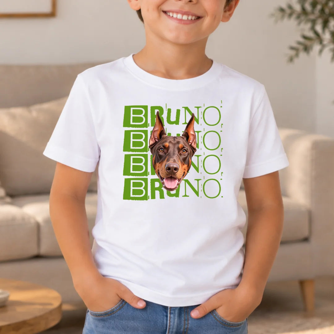Mi Mascota, Mi Orgullo – Camiseta Personalizada con Foto y Nombre
