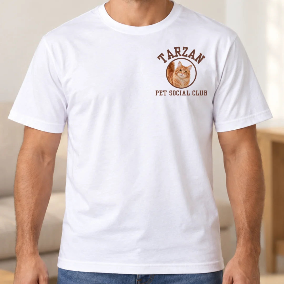 Mi Mascota, Mi Club – Camiseta Personalizada con Foto y Nombre