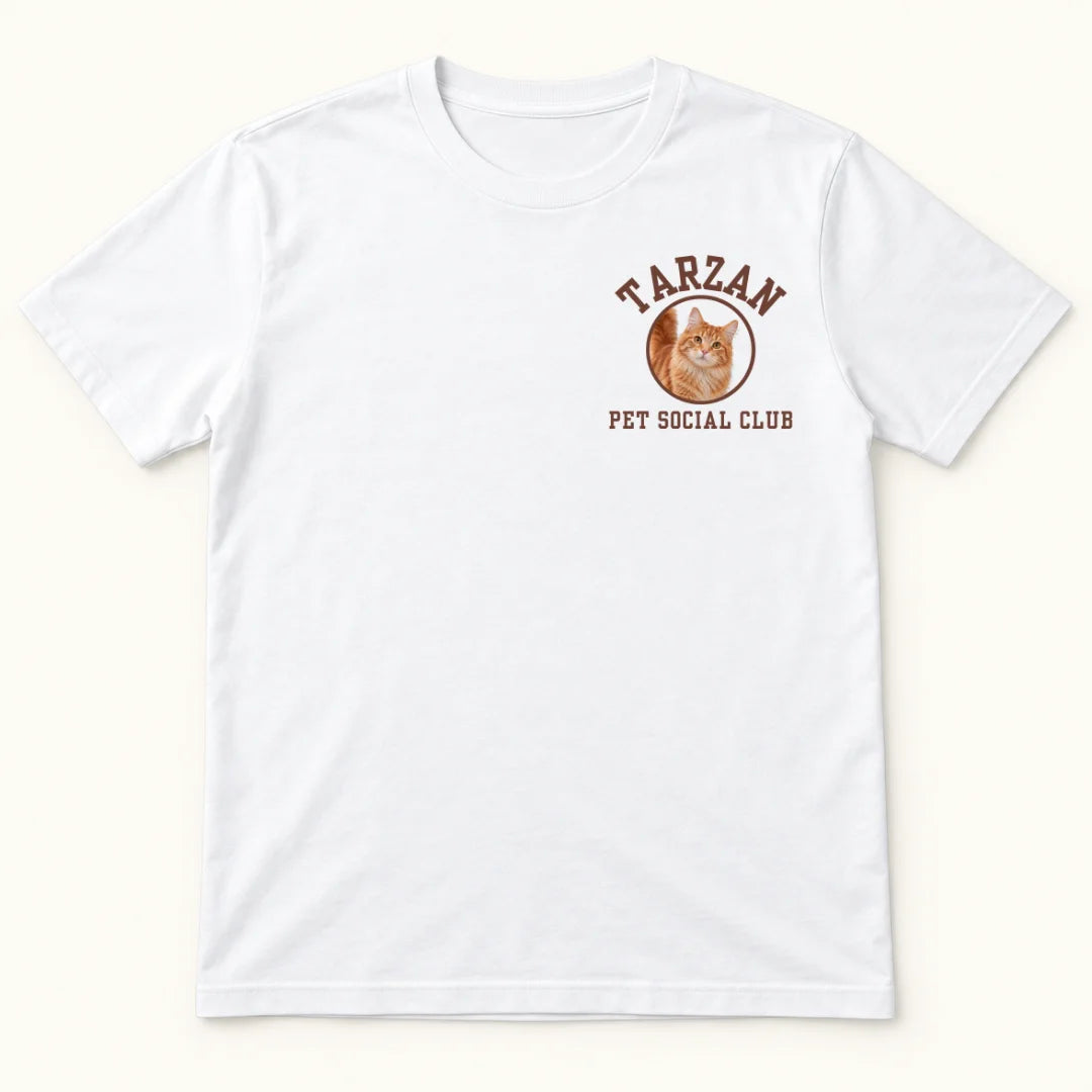 Mi Mascota, Mi Club – Camiseta Personalizada con Foto y Nombre
