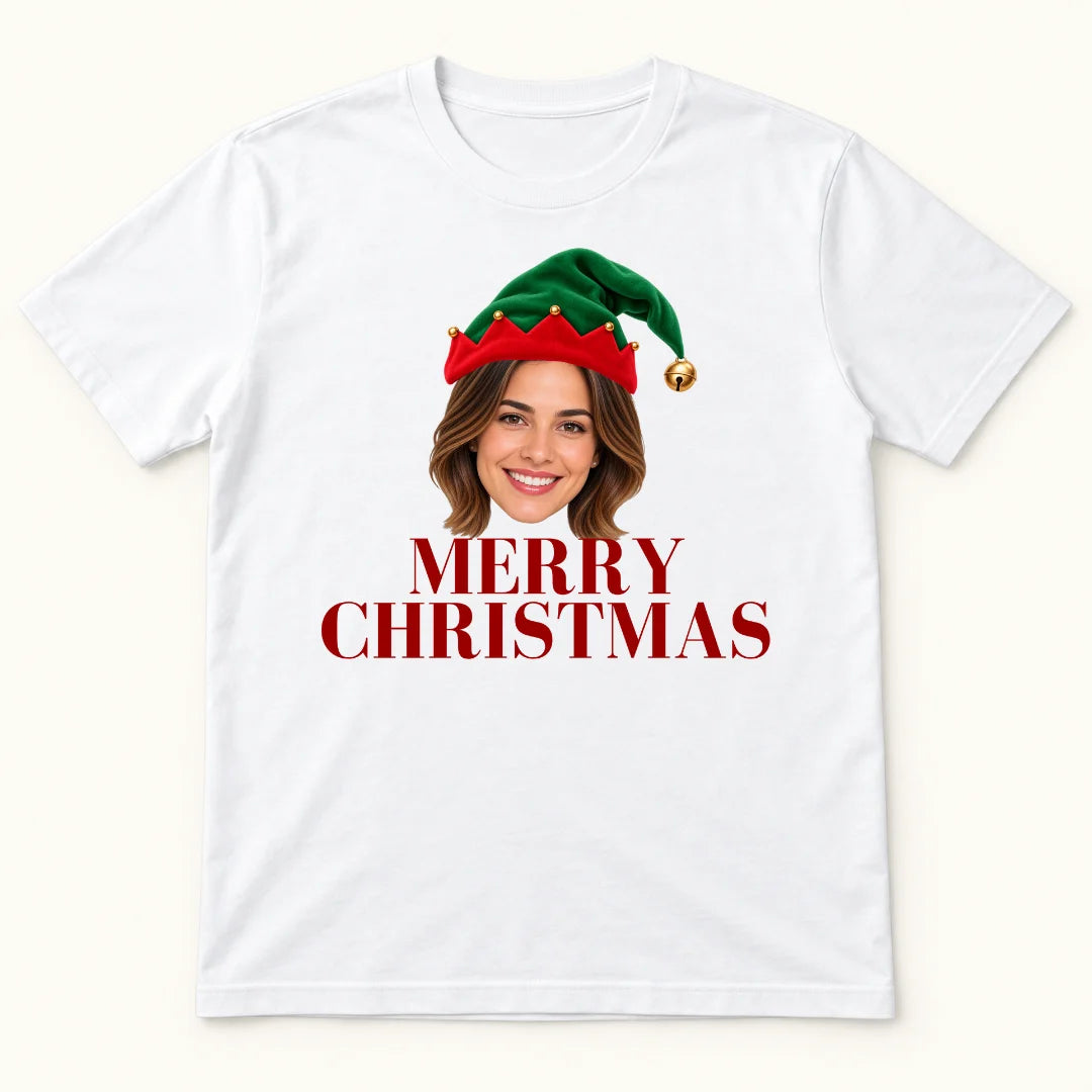 Navidad, Todos Juntos – Camiseta Personalizada con Fotos
