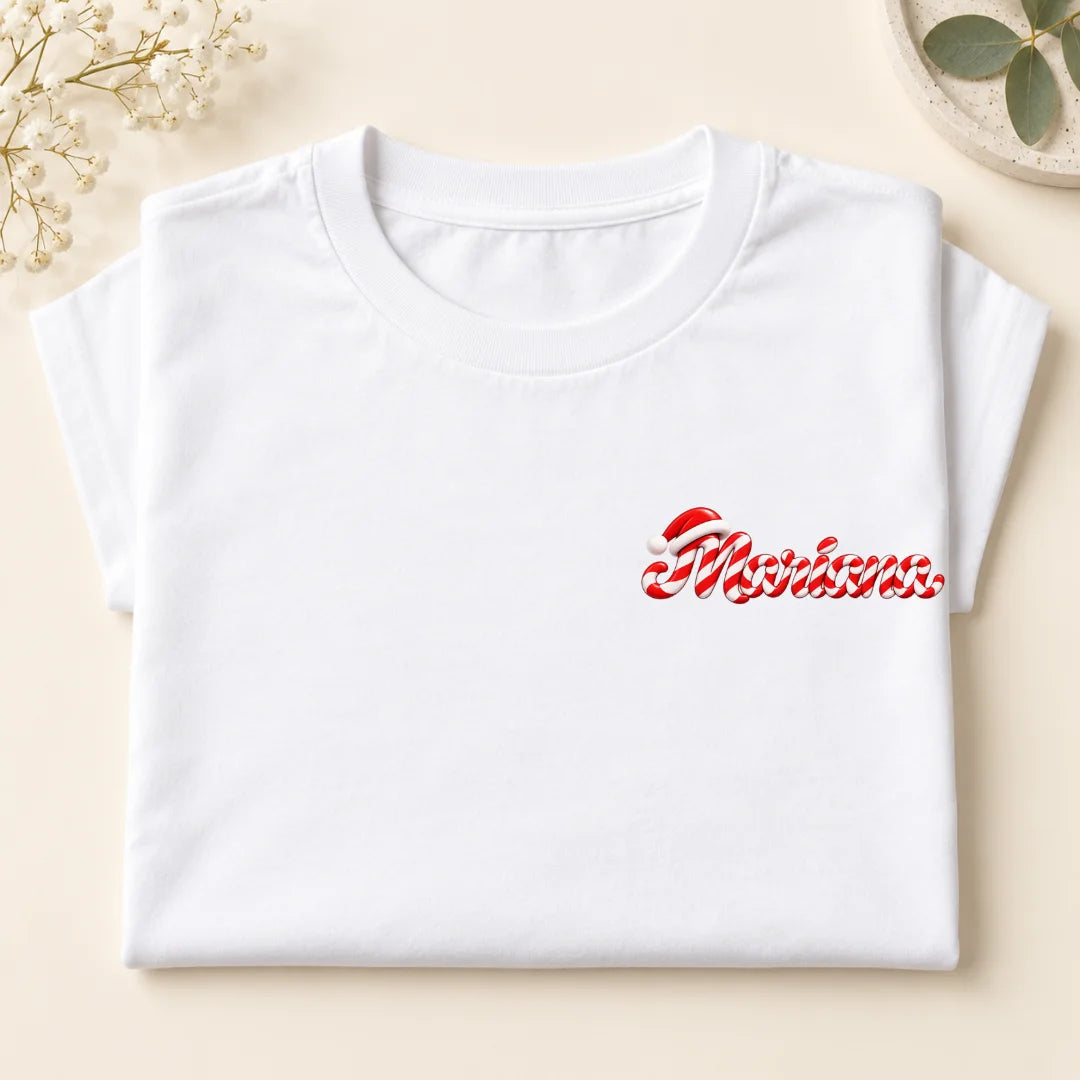 Dulce Navidad – Camiseta Personalizada con Nombre o Apodo