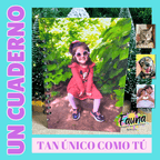Cuaderno premium personalizado con foto portadas - Fauna Regalos que emocionan