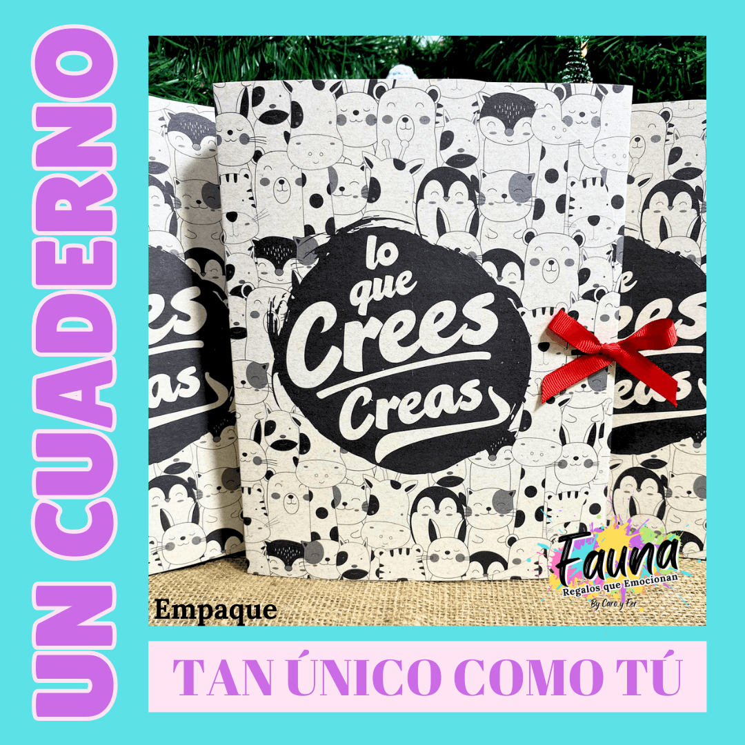 Cuaderno premium personalizado con foto portadas - Fauna Regalos que emocionan