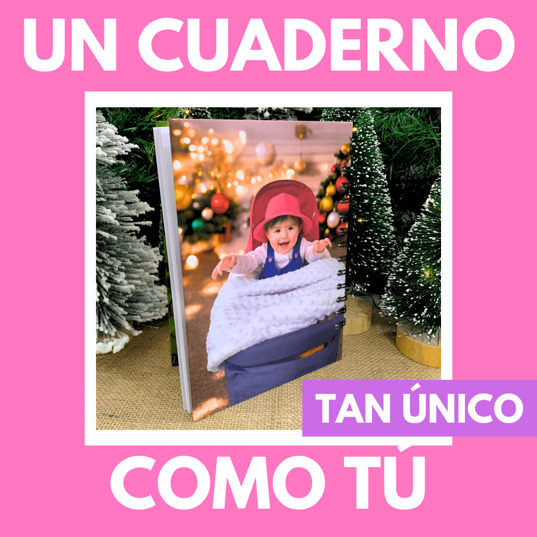 Cuaderno premium personalizado foto hojas y portadas - 80 hojas - Fauna Regalos que emocionan