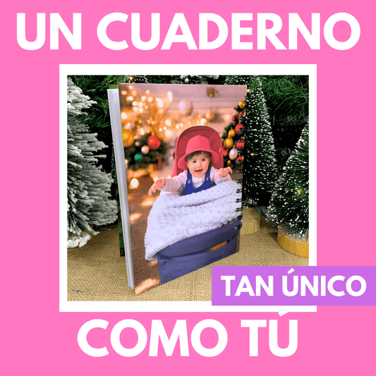 Cuaderno premium personalizado foto hojas y portadas - 80 hojas - Fauna Regalos que emocionan
