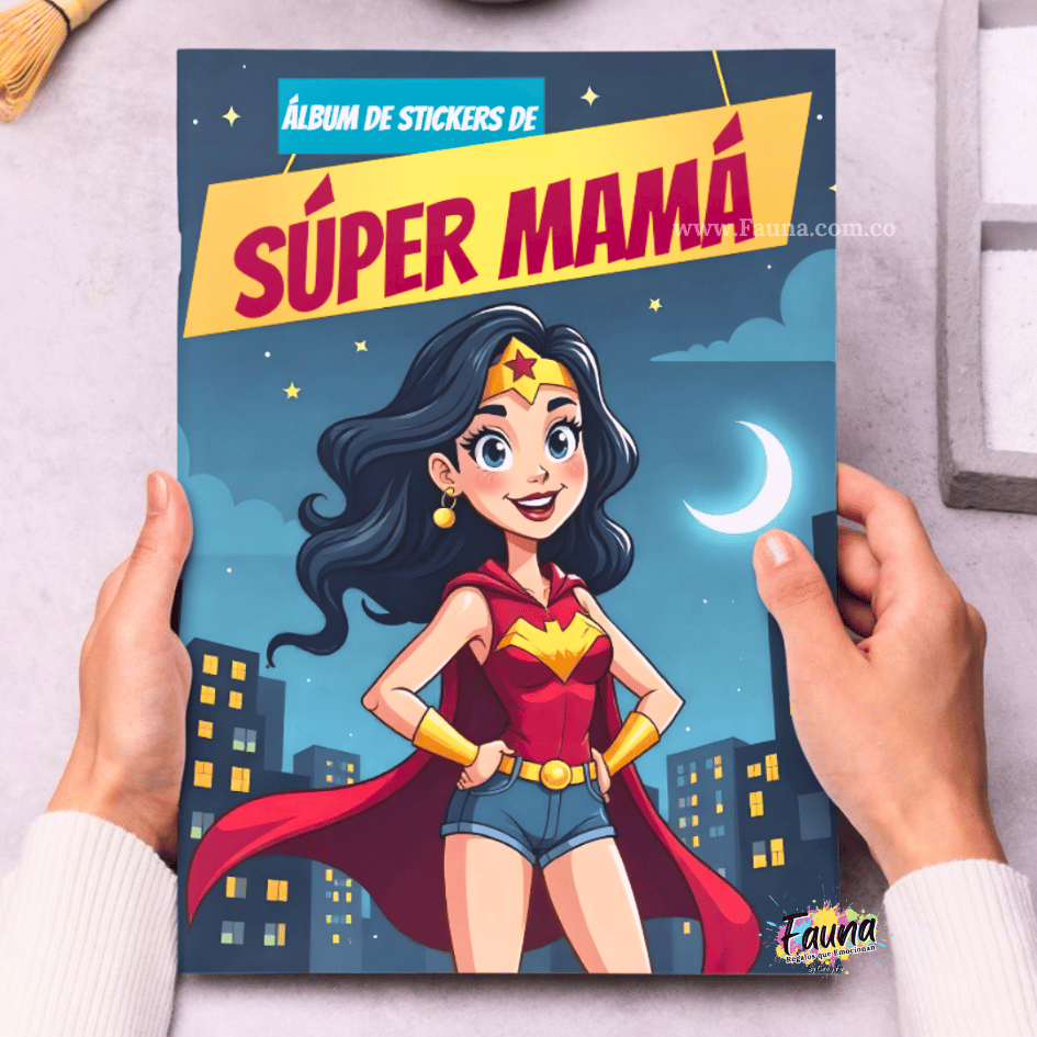 Álbum de Láminas para Mamá Personalizado con 18 Fotos