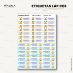 Abejita 🐝 - Etiquetas Escolares Premium Personalizadas