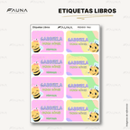 Abejita 🐝 - Etiquetas Escolares Premium Personalizadas