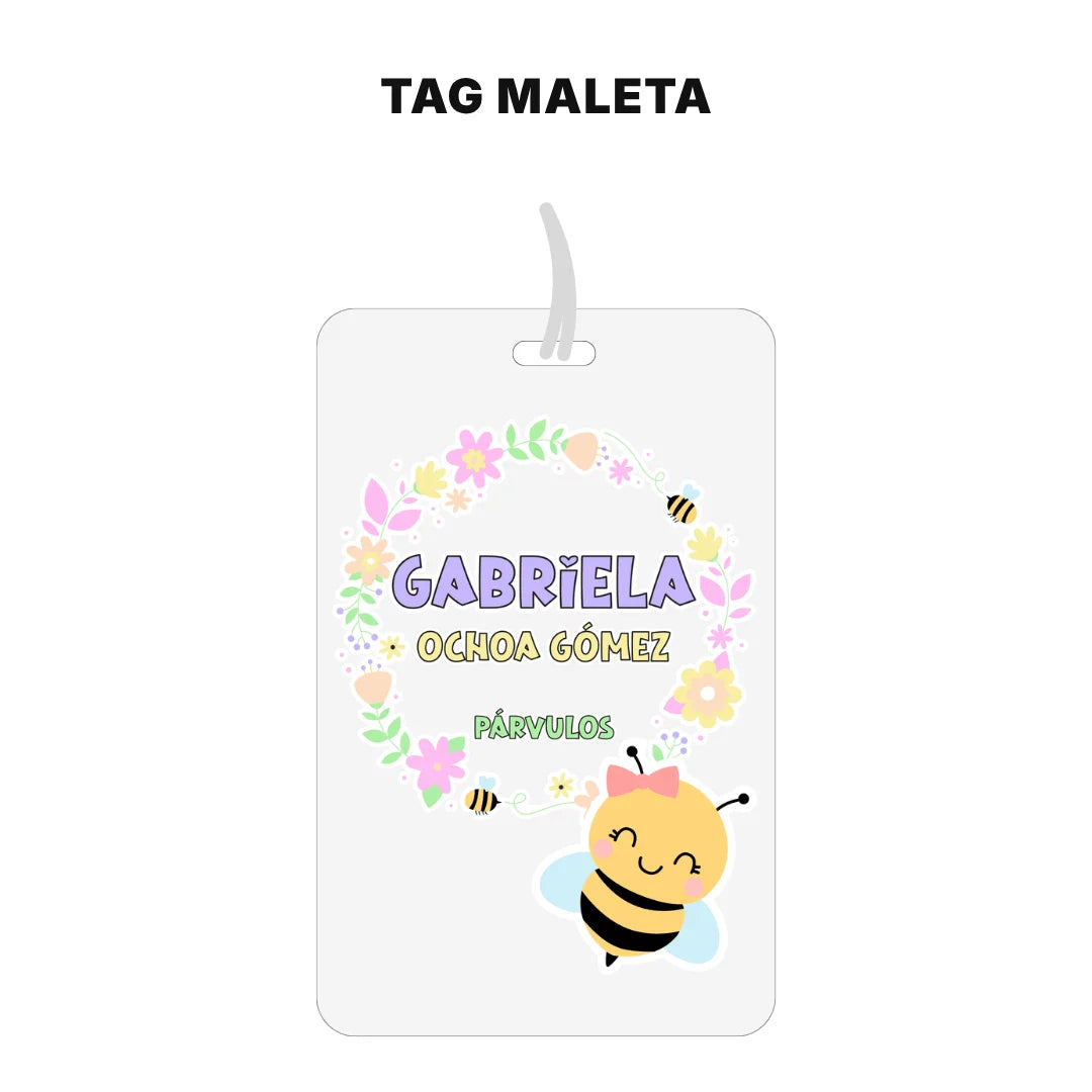 Abejita – Etiquetas Escolares Personalizadas