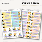 Abejita 🐝 - Etiquetas Escolares Premium Personalizadas