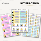 Abejita 🐝 - Etiquetas Escolares Premium Personalizadas