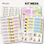 Abejita 🐝 - Etiquetas Escolares Premium Personalizadas
