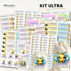 Abejita 🐝 - Etiquetas Escolares Premium Personalizadas