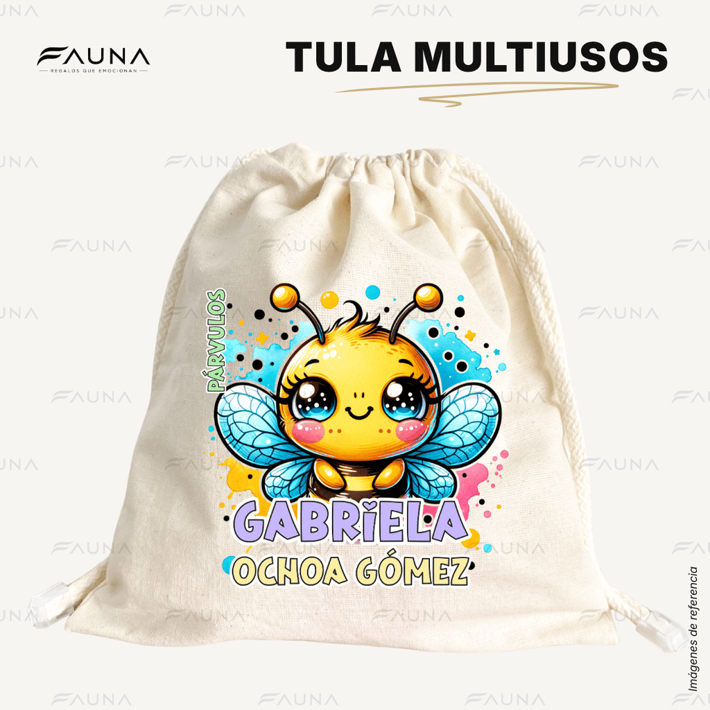 Abejita 🐝 - Etiquetas Escolares Premium Personalizadas