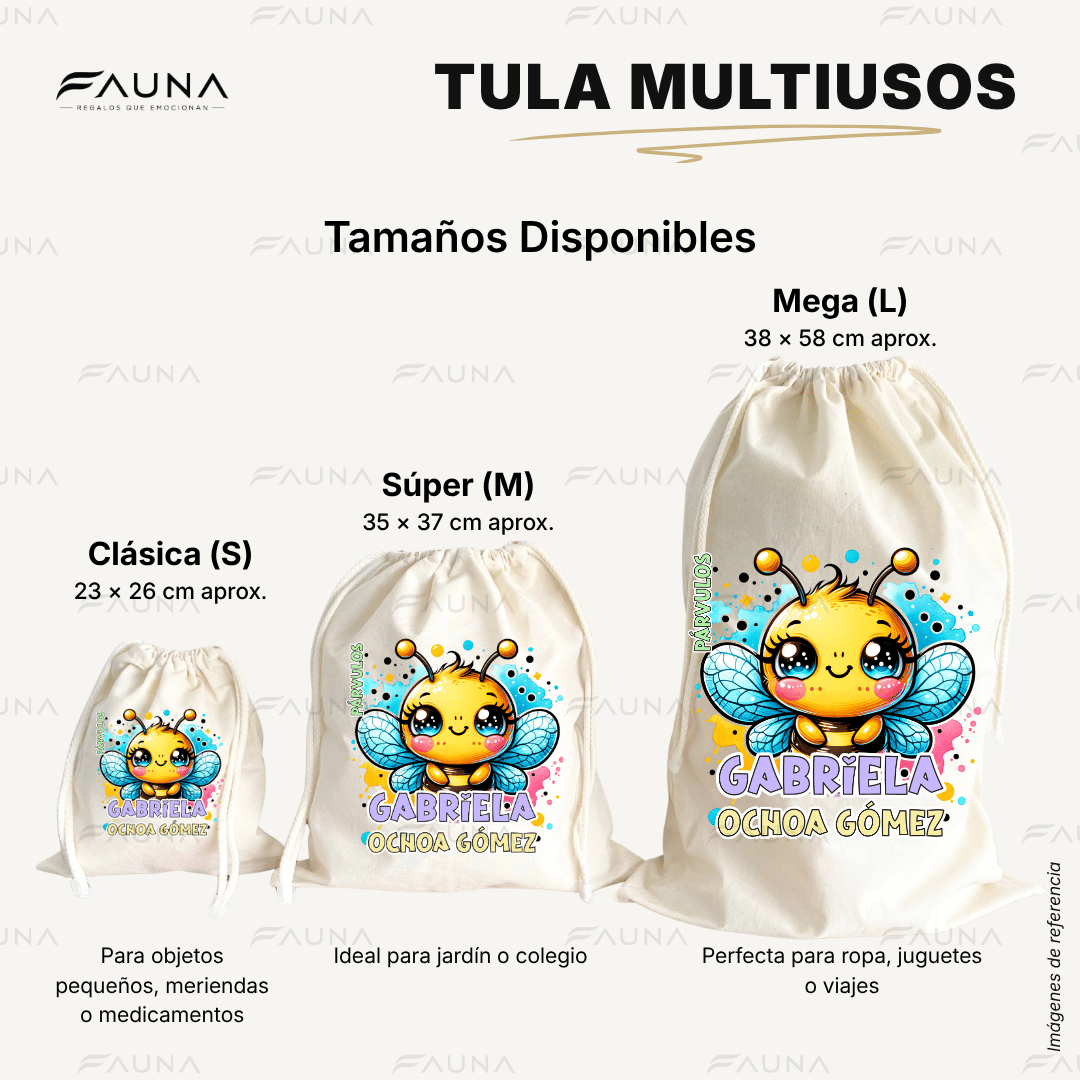 Abejita 🐝 - Etiquetas Escolares Premium Personalizadas