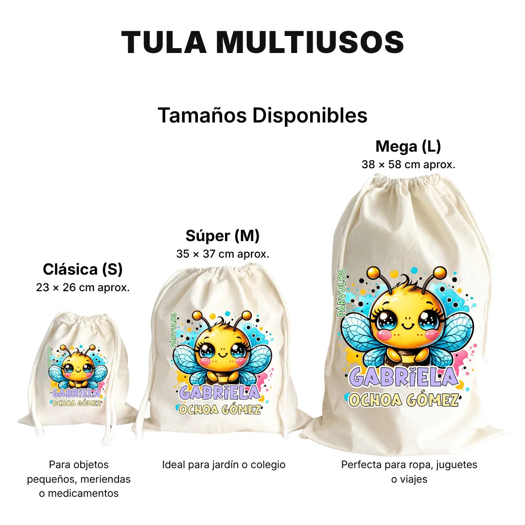 Abejita – Tula Multiusos Personalizada