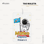 Astronauta 🚀 - Etiquetas Escolares Premium Personalizadas