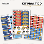 Astronauta 🚀 - Etiquetas Escolares Premium Personalizadas