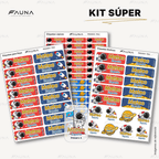 Astronauta 🚀 - Etiquetas Escolares Premium Personalizadas