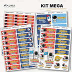 Astronauta 🚀 - Etiquetas Escolares Premium Personalizadas