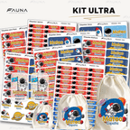 Astronauta 🚀 - Etiquetas Escolares Premium Personalizadas