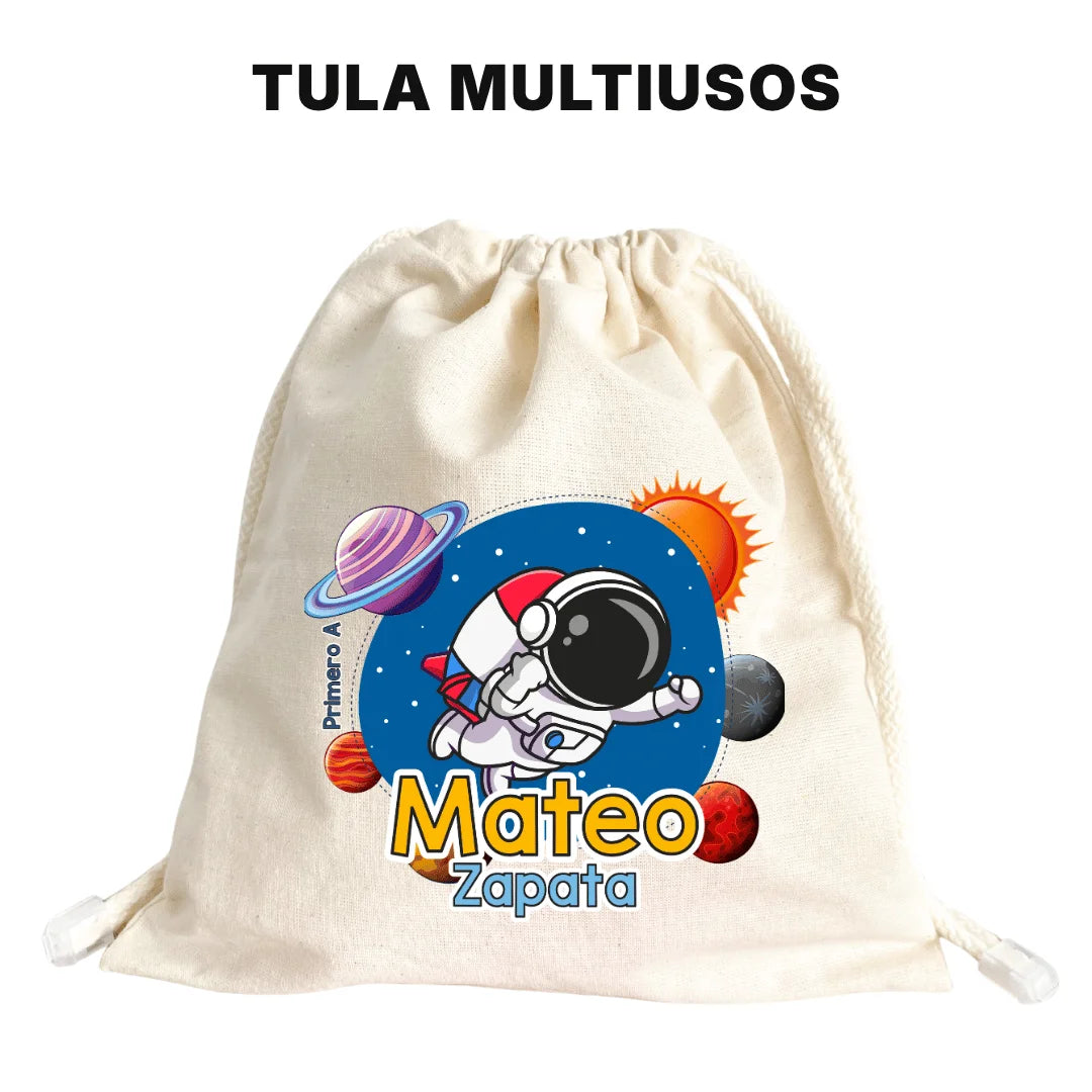 Astronauta – Tula Multiusos Personalizada