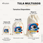 Astronauta 🚀 - Tula personalizada para niños – multiusos con nombre