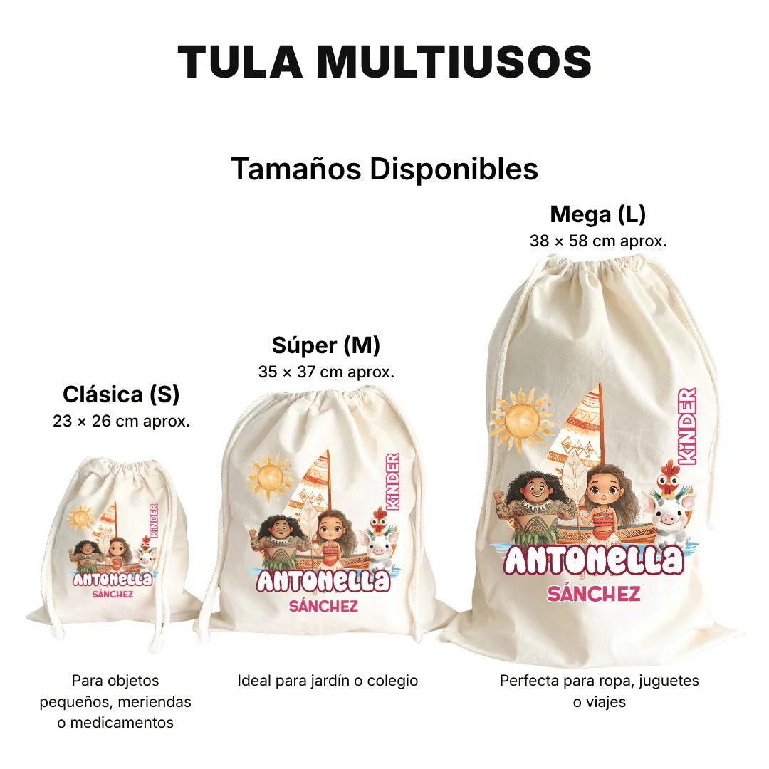 Aventurera del Océano – Etiquetas Escolares Personalizadas
